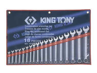 Combination Wrench Set 18 PC